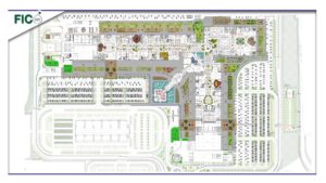 photo of map of Fico eataly world